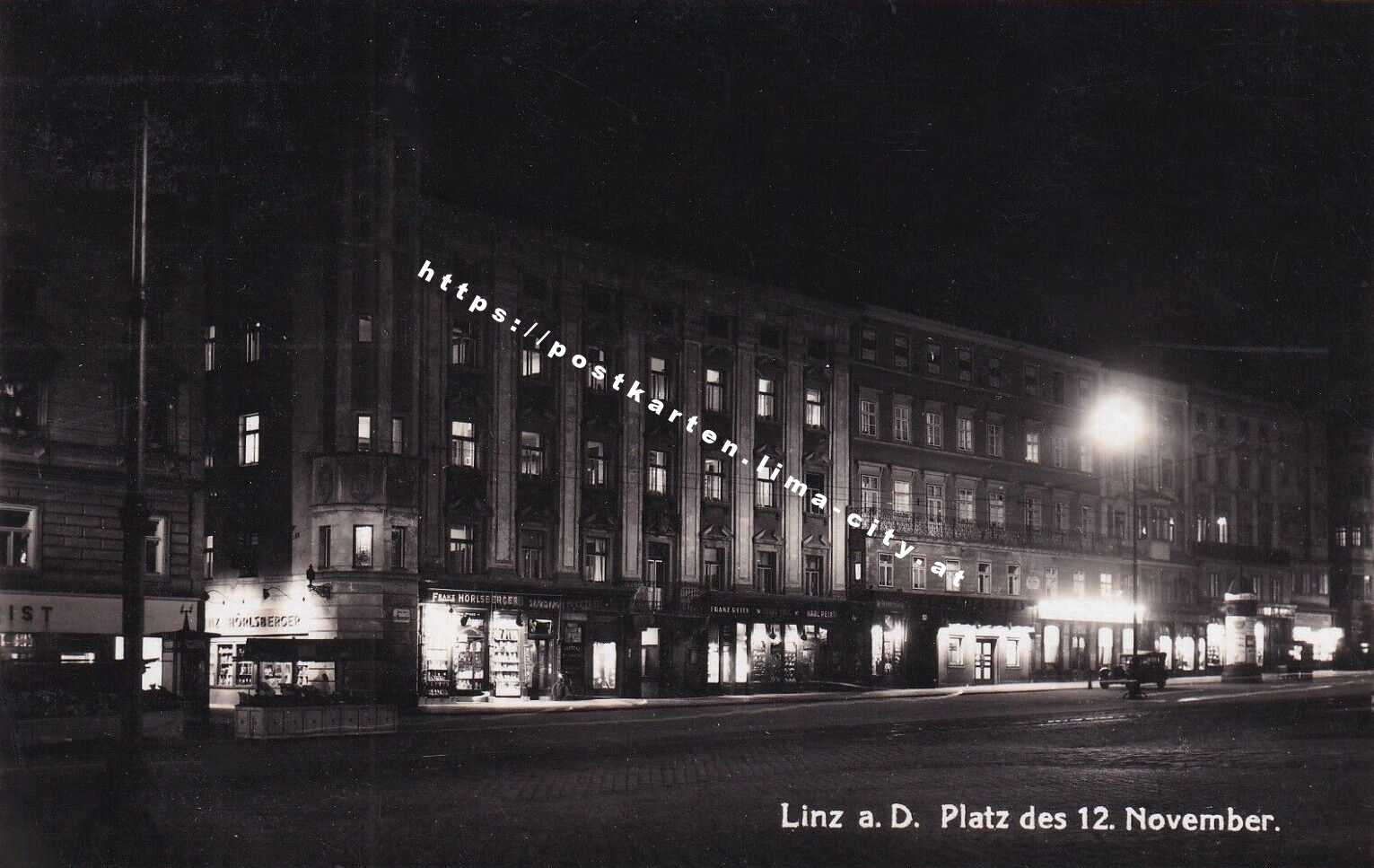 Linz Platz des 12. November 1934